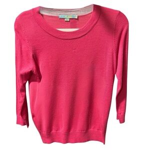 Boden Pink Pull-over Wool Sweater Size 6